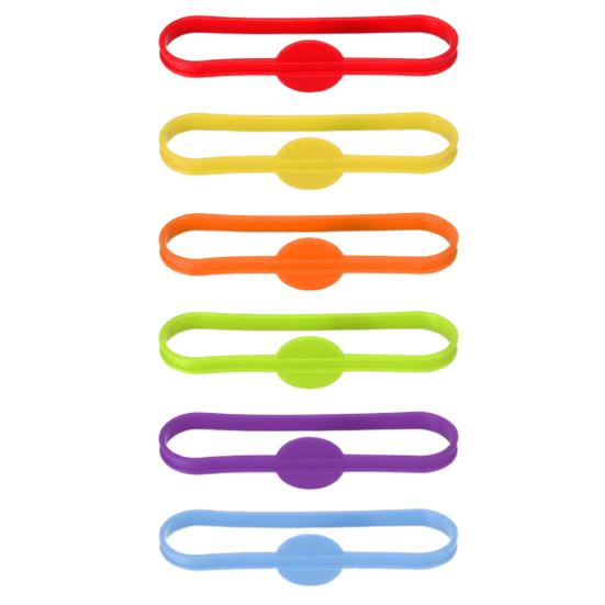 6 шт. маркеры для бокалов для вина, универсальный прочный многоразовый силиконовый маркер для стеклянных бутылок