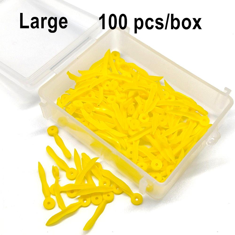 400 шт., одноразовый зубной клин с отверстием, диастема, медицинский пластиковый дуговой клин, вогнутый дизайн, инструмент для стоматолога