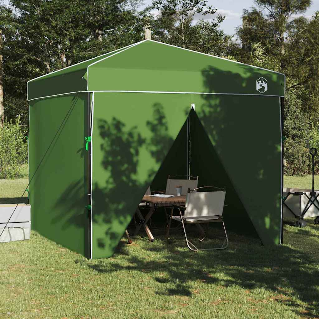 Pop up Gazebo Tent Green 243 x 243 x 251 cm Fabric