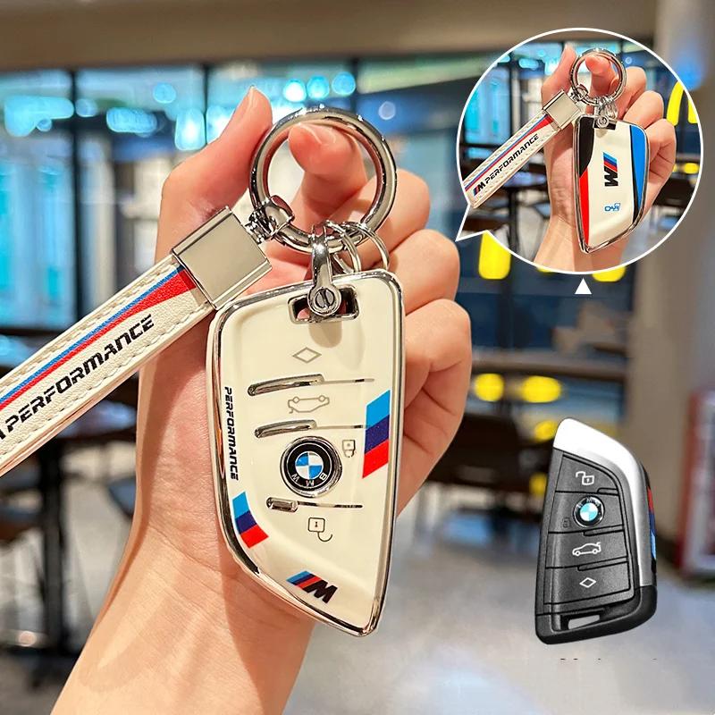 Горячий 2025 Мягкий ТПУ Чехол-оболочка для Брелока Автомобильного Ключа для BMW X1 X3 X5 X6 X7 Серий 1 3 5 6 7 G20 G30 G11 F15 F16 G01 G02 F48 Access