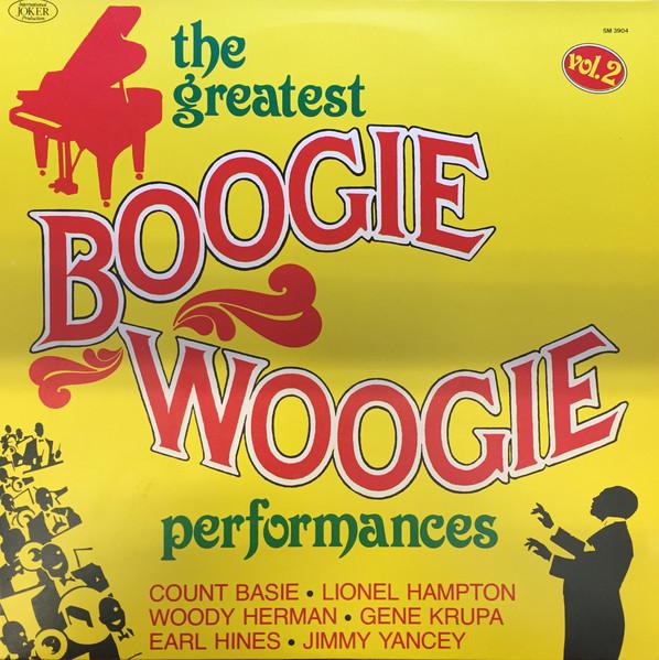 LP Пластинка VARIOUS - The Greatest Boogie Woogie Performa SM3904 Joker 1981 Италия Джаз Б/У