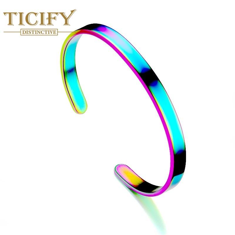 Браслет из титановой стали С-образный браслет из нержавеющей стали