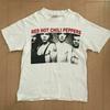 Red Hot Chili Peppers белая футболка с логотипом Повторный выпуск