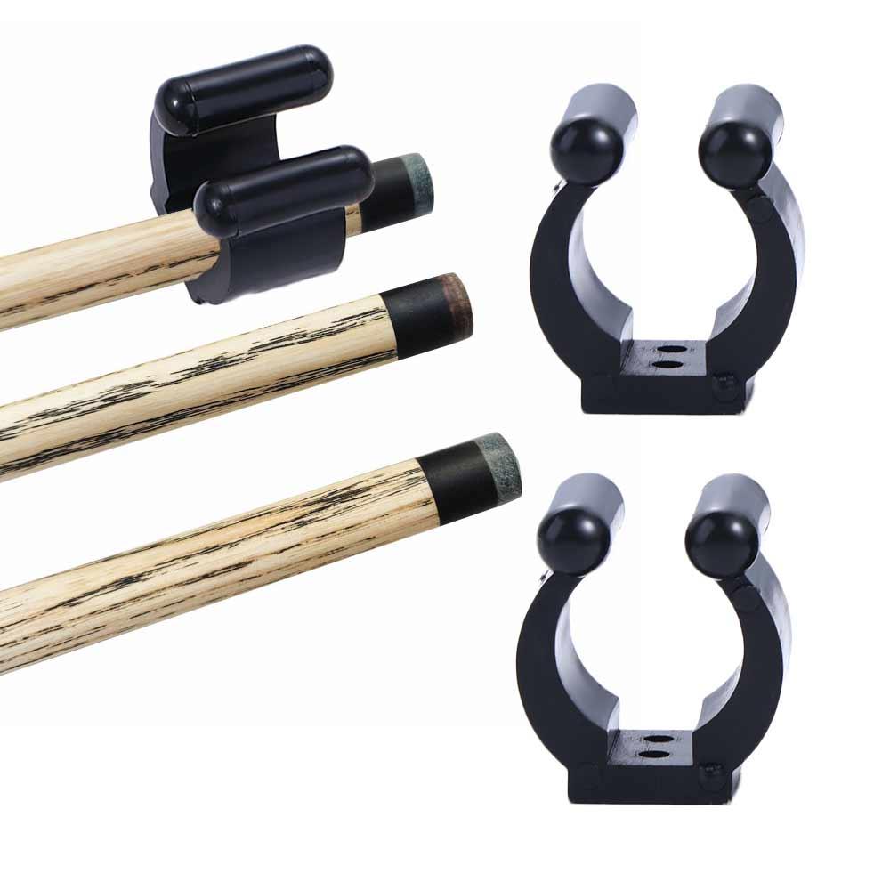 20-Pack Wall Mounted Fishing Rod Holder Billiards Cue Clip Fishing Rod Storage Clips Rod Organizer