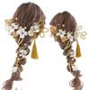 Beauty Gorgeous Hair Ornament Perfect for Entrance Fireworks and 20th Birthday Gatherings 2490h [LALALA Flowers] Coming-of-age Ceremonies,