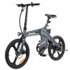 Electric Bike DYU T1 20" 250W Motor 36V 10AH Max Range 60KM Top Speed 25Km/h Load 120KG Blue