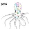 Hand Exercise Ball Bead Filled Octopus Squeeze Toy, Stress Relief Sensory Toys Mini Fidget Toy for & Relaxation