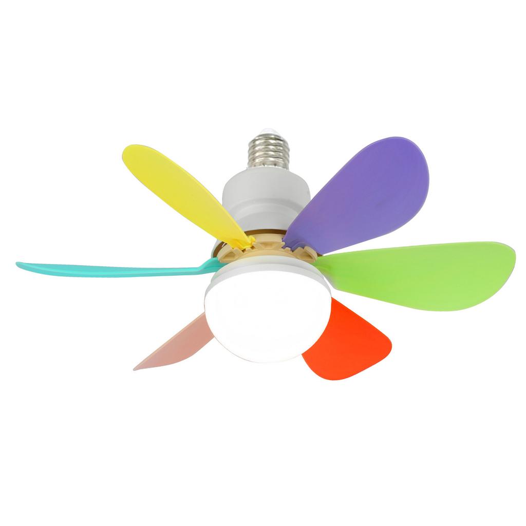 E27 Потолочный вентилятор со светодиодной подсветкой 30 Вт AC86-265 В 110 В 220 В Вентилятор Светильник для внутреннего офисного рынка Белый свет Люстра Вентилятор