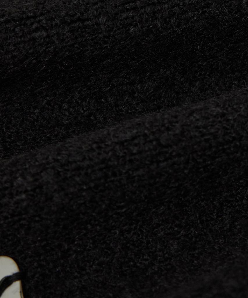 Шапка S Logo Brushed Beanie Черная