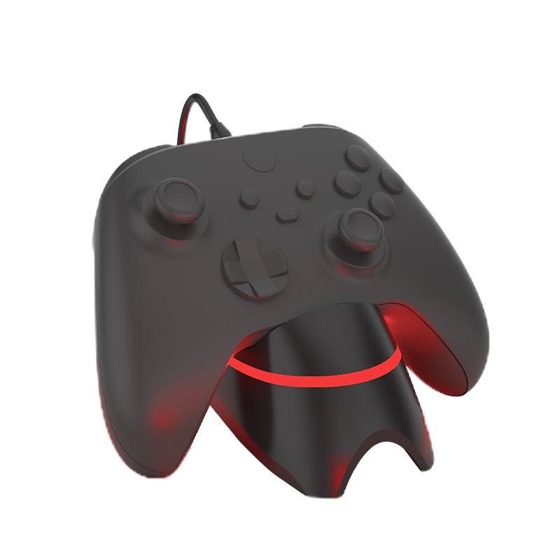 Док-станция для зарядки контроллера Switch Pro, Xbox Series S/X, PS5/4, защита от микросхем, зарядная док-станция с индикатором зарядного устройства, кабель для зарядки типа C