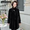 Women Real Mink Coats Female Mink Fur Coat Genuine Long Fur Coat Ladies Winter Clothes Oversize 5xl Imitation Fur Coats