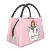 Пользовательские Enfermera En Apuros мультфильм доктор медсестра изолированные сумки для обеда для портативного термохолодильника еда ланч-бокс кемпинг путешествия