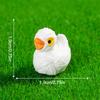 5-14Pcs Halloween Demon Ducks Miniature Figures Resin Mini Colorul Duck Ornament Landscape Dollhouse Fairy Garden Home Decor