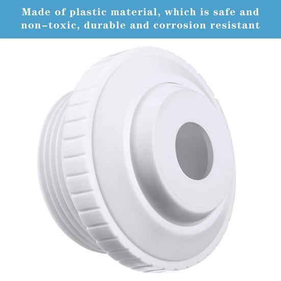 2 шт. насадка для бассейна 1,5 дюйма, кольцо с резьбой, гидромассажная ванна, направленный поток, входная форсунка, замена форсунки для возврата в бассейн для очистки