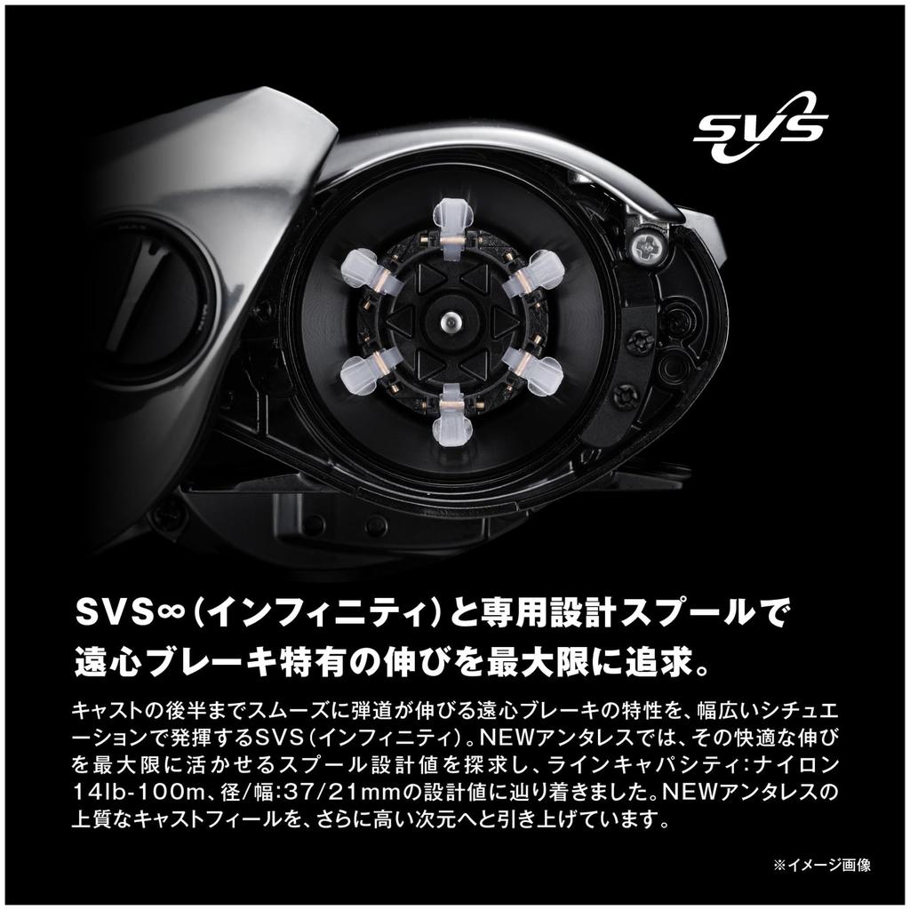 SHIMANO Катушка для приманки 25 Antares 100XG (правильно)