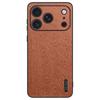 Роскошный чехол-кожаная накладка с узором «Дерево» для iPhone 17 Pro Max iPhone 16 15 14 13 Pro Max Гибридный ударопрочный матовый чехол для телефона TPU+PU