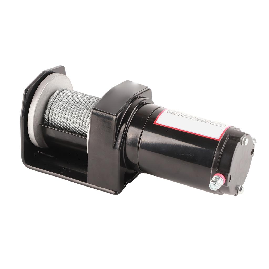 Электрическая буксирная лебедка с дистанционным управлением, малошумная, 12 В постоянного тока, 2500 фунтов для ATV UTV