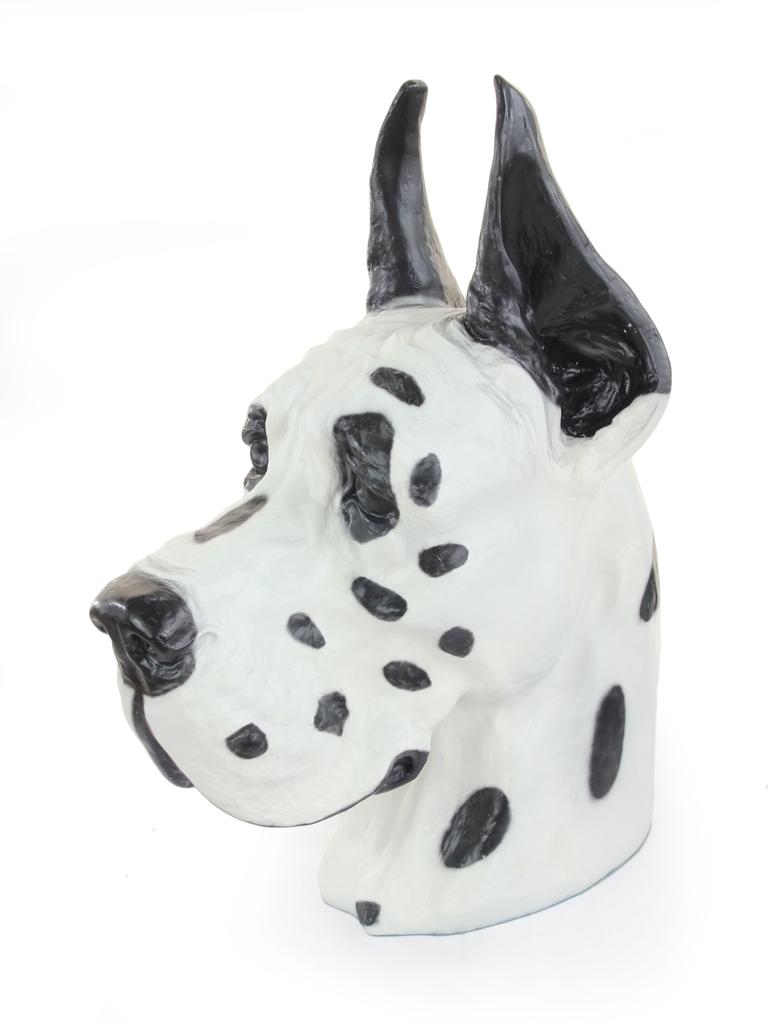 Dog Niemiecki Ii - Popiersie Psa, Duża Głowa Psa Do Ogrodu, Unikatowa Ozdoba Salonu Marki Art-Dog