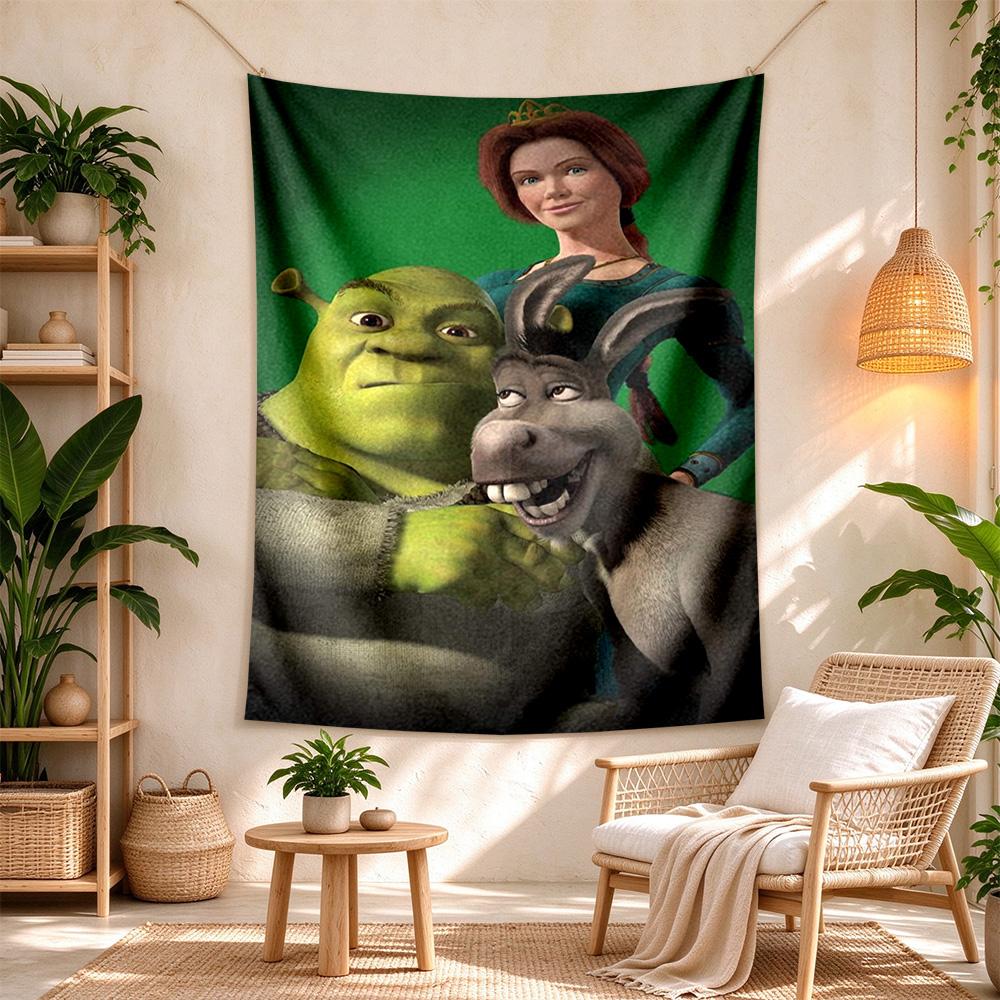 Shrek Boho Wall Tapestry Cozy Warm Great For Reading Corner Bedroom Living Room All Season Vintage Wall Art Ideal Gift For Housewarming