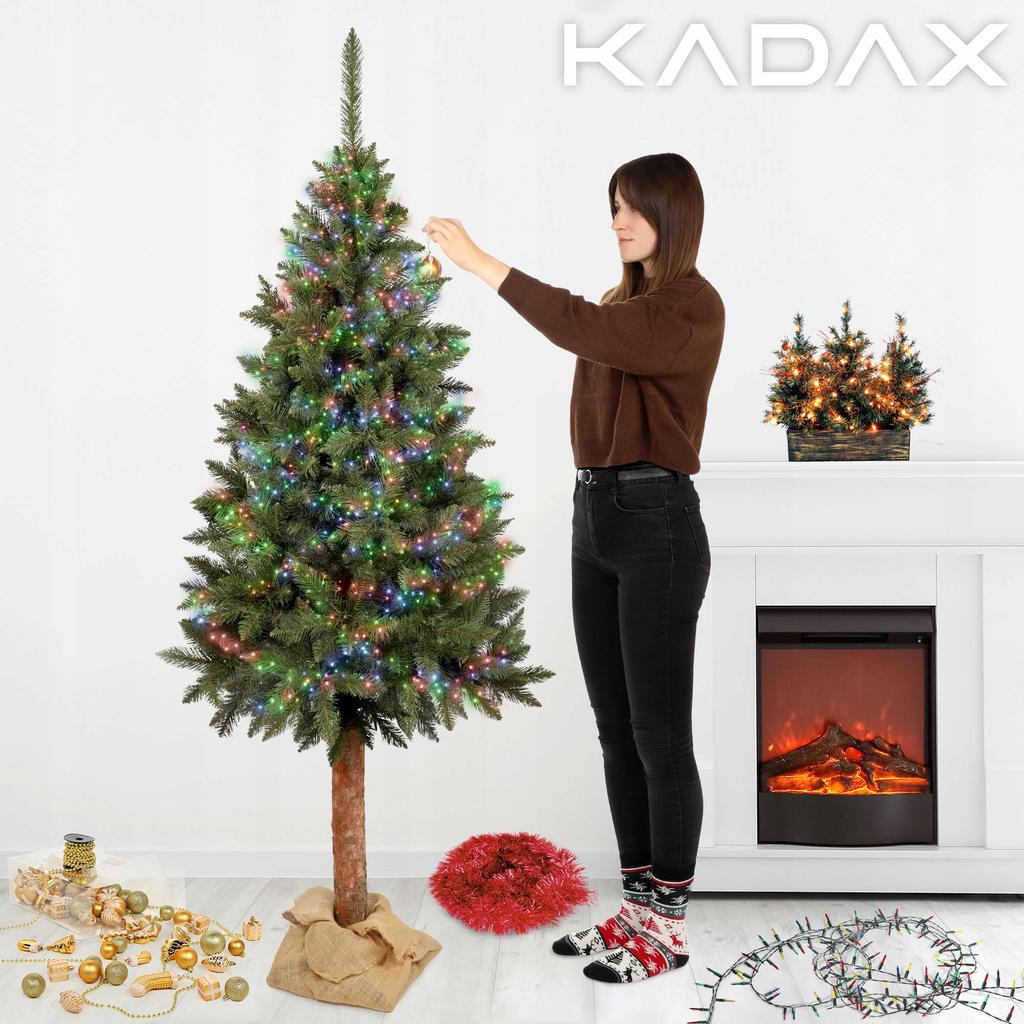 KADAX Искусственная елка на стволе, 180 см, Ель натуральная.