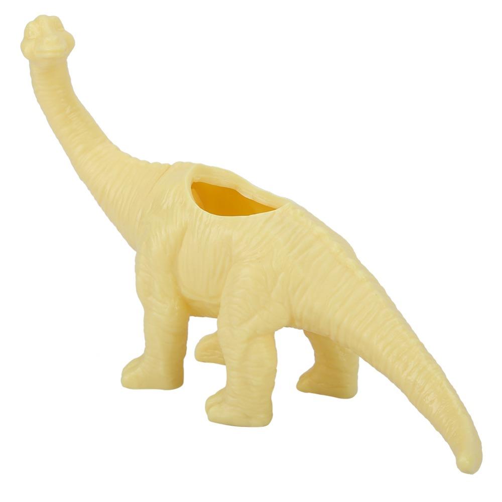 22 x 6 x 12.5cm Dinosaur Flower Pot Yellow Cactus Succulent Pot For Succulent Plant