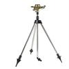 Stainless Steel Ground Insert Tripod Zinc Sprayer Water Lawn Garden Irrigation