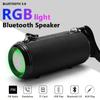 RGB Light Bluetooth Speaker High Power Waterproof Portable Column for Iphone Samsung PC Computer Speakers Subwoofer Boom Box Music Center FM TF