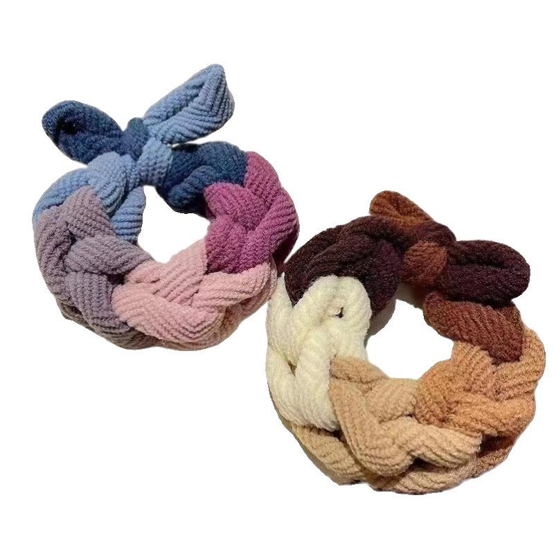 Korean Style Hair Band Girls' Headband 2026 New High-End Rubber Band Ponytail High Elastic Hair Ring Elastic String Headdress
