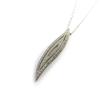 [M1191] - Silver Necklace 'Sissi' White