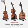 Aroma Folding Ukulele Stand for Small Classic Adjustable Holder for and Violins Instruments, A-Frame Construction, Height, Non-Slip Base, Ukuleles,