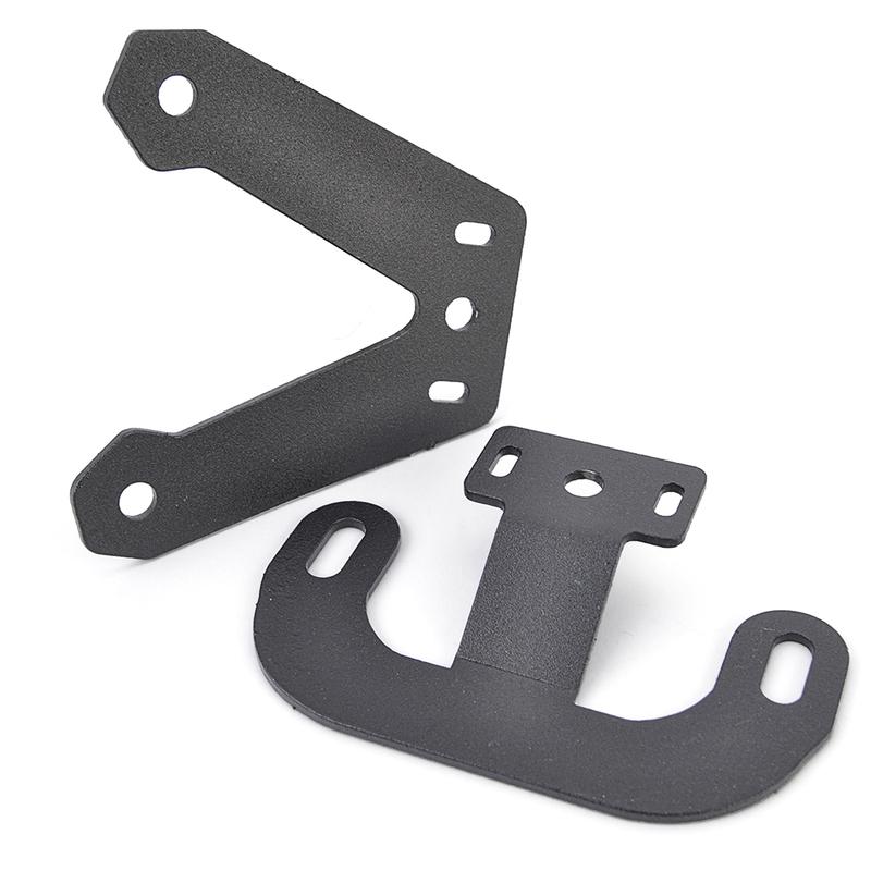 Front And Rear DVR Data Logger Navigation Bracket Holder for Kawasaki Ninja400 Ninja 400 2018-2024 Ninja500 Ninja 500 2024-2025