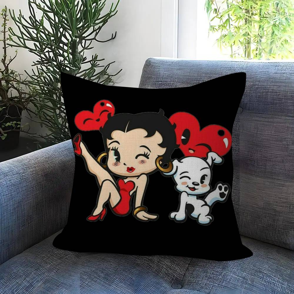 Pillow Anime Pillow Sofa Bed Head Pillow Cover Cushion Cover Fashion ANIME cute BBetty Boop