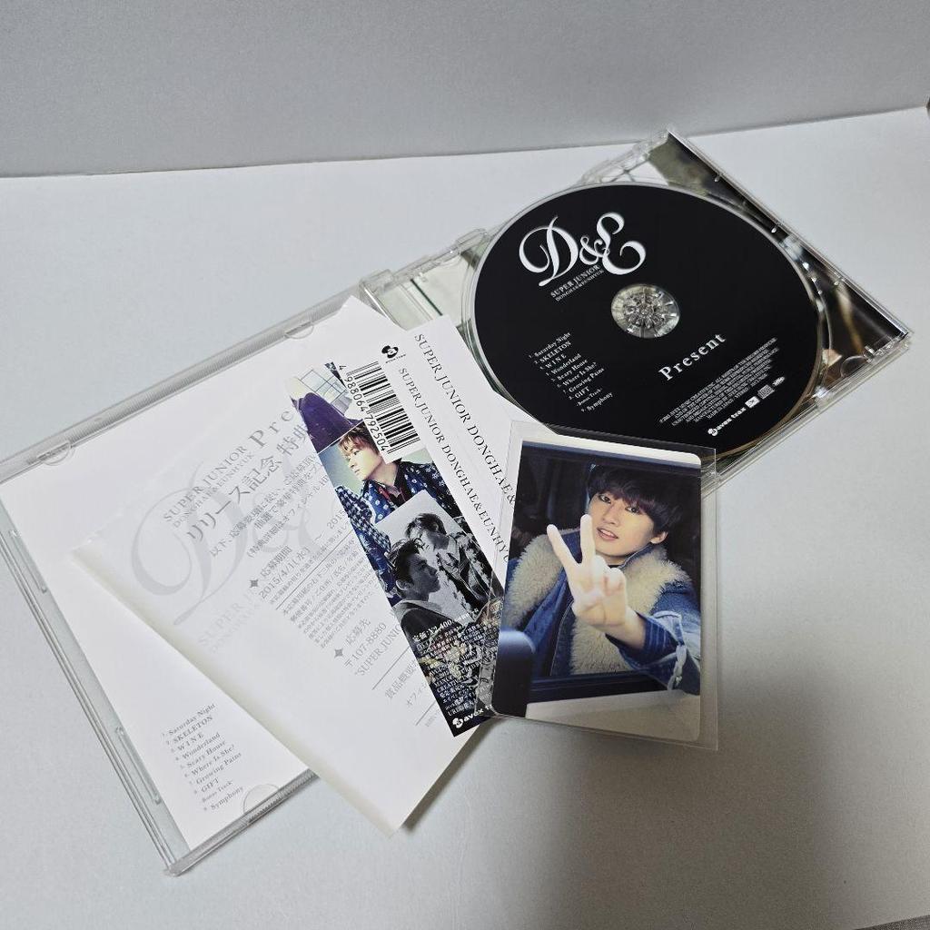 [USED] SUPER JUNIOR-D&E Prescent ELF Edition with Trading Card and Obi