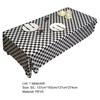 Concise Style Eye-catching Tablecloth PEVA Creative Chessboard Pattern Table Cover for Home