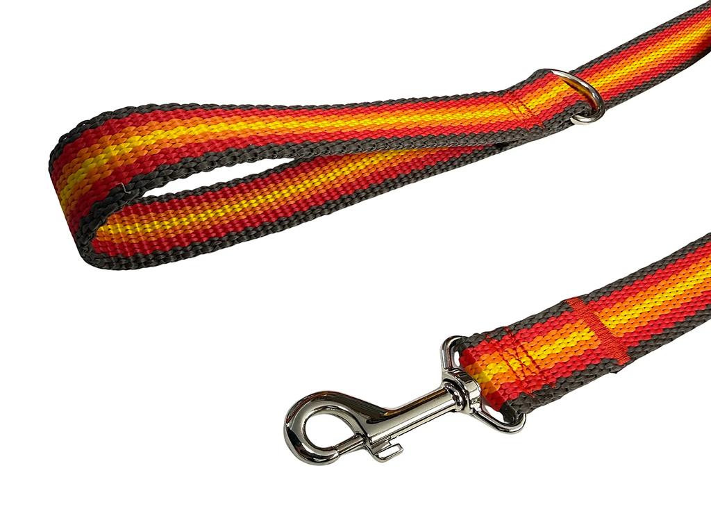 Classic Walking Dog Leash, Solid, Comfortable, Graphite, Red, Orange Classic Walking Dog Leash, Solid, Comfortable, Graphite, Red, Orange, - 250cm