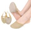 Sweat-absorbing Breathable Invisible Dispensing Non-slip Half Dance Shoes Half Palm Toe Cover Yoga Practice Soft Bottom Forepalm Pad
