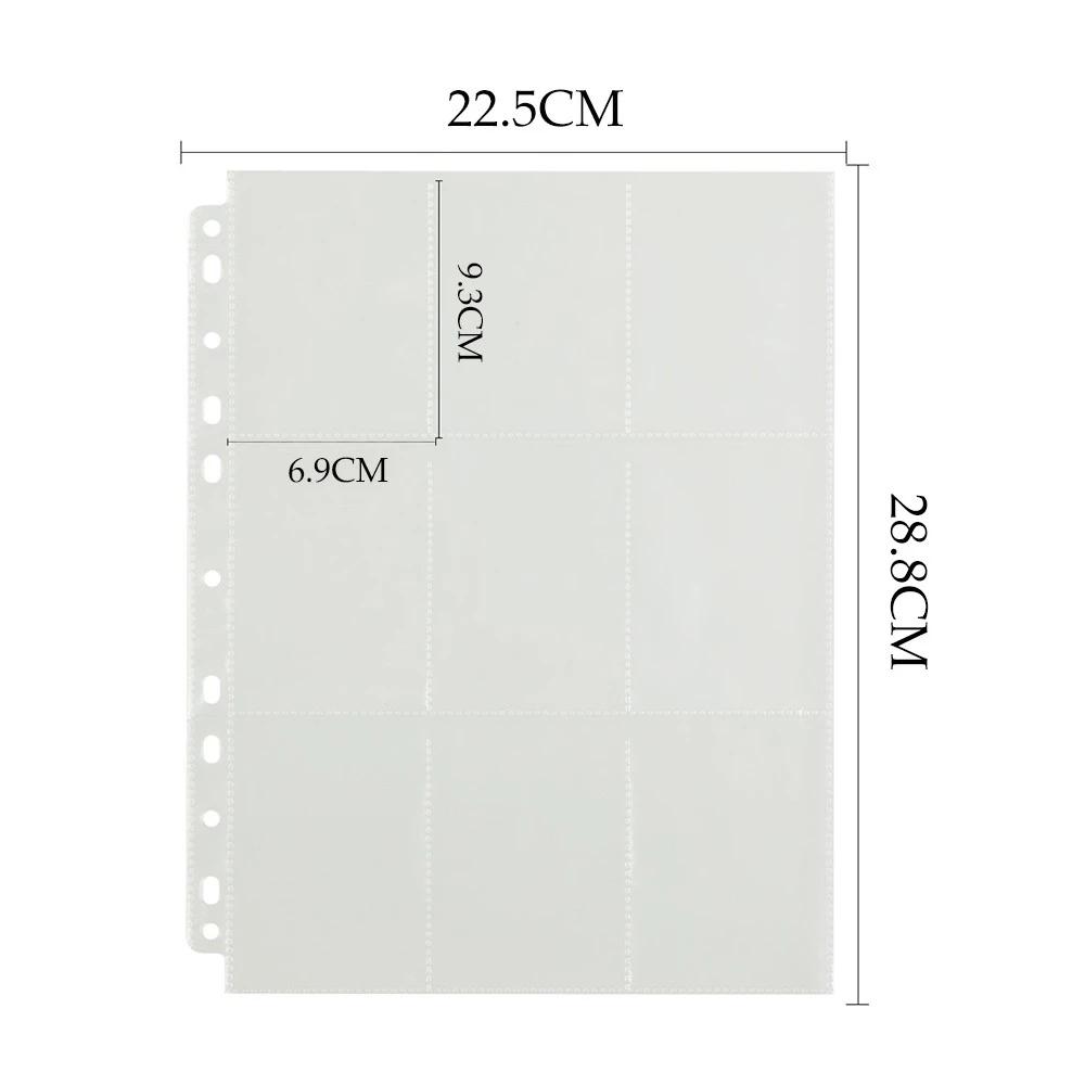 Альбомы для карточек с 90 карманами, кармашки для карточек, кошельки для хранения карточек, холдеры для монет, игровые карточки