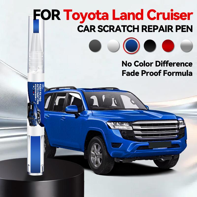Car Paint Repair Pen For 1951-2025 Toyota Land Cruiser Paint Scratch Repair Accessories Black 202 Blue 8X0 White 040 089