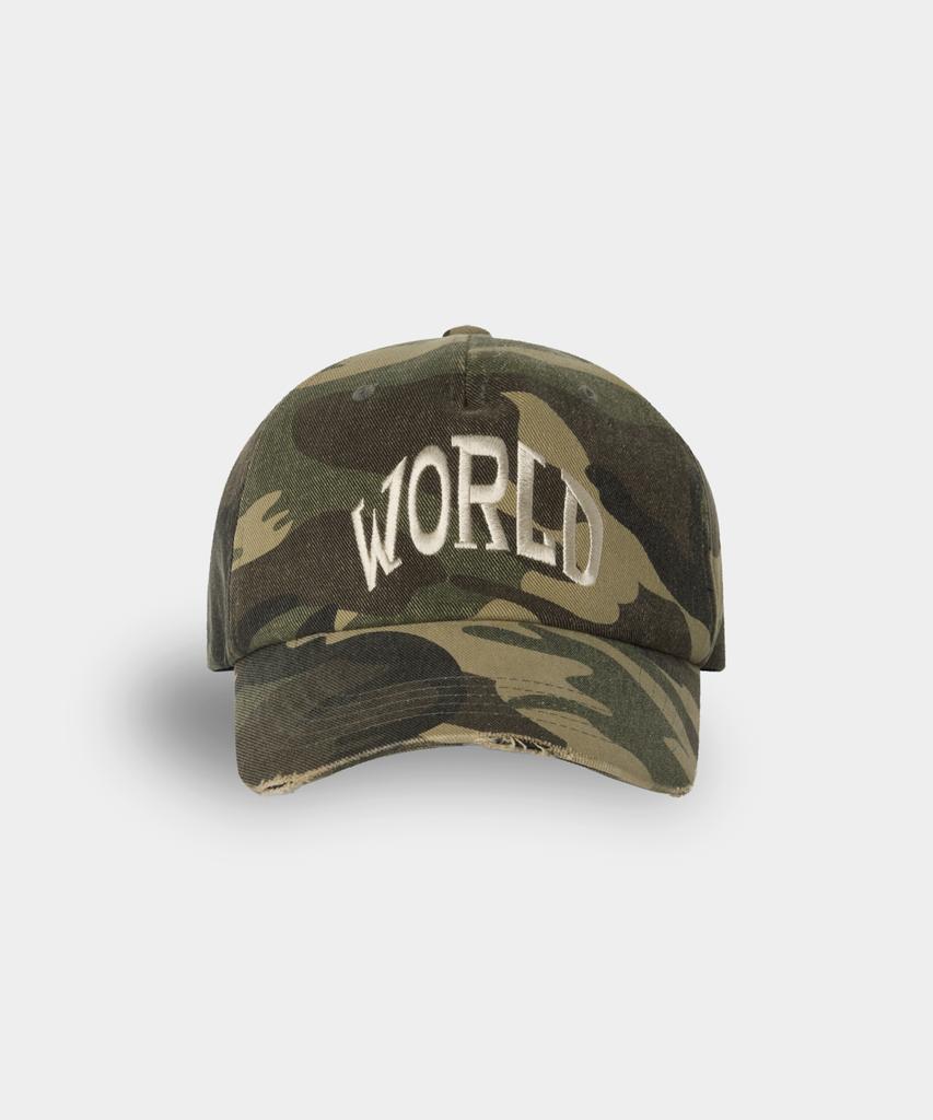 Кепка с вышивкой Woldeudillema World (Camo)