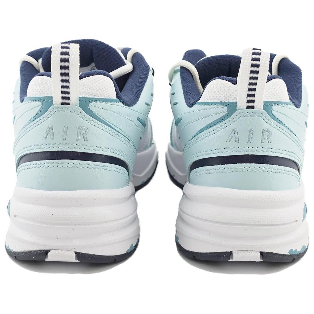 Nike Air Monarch 4 Нескользящие Износостойкие Низкие Массивные Кроссовки Унисекс Сине-Белые 415445-102(Команда558-)
