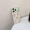 Чехол для iPhone 17/16 Pro Max/15 Pro с принтом «Свежие зеленые цветы и кошка» - Премиальное качество