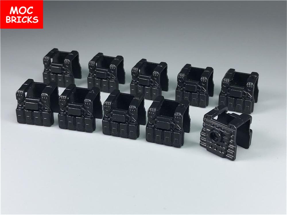 Нетоксичные кубики Moc Суона Рог Военный Пистолет Пиратская Винтовка Леггинсы Солдата Шлем Фигурка-Действие Собранные Строительные Блоки Детские Игрушки