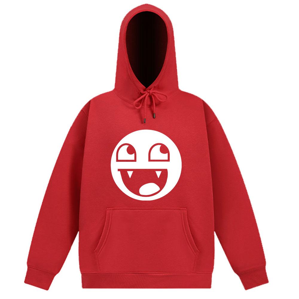 Epic Face Domo Kun Funny Meme Design Fashion Print Hoodie Men Women Long Sleeved Loose Hoodies Winter Hip Hop Simple Pullover