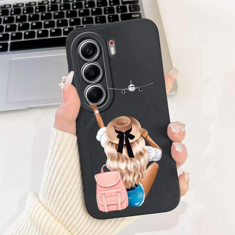 Для Tecno Camon 40 Pro 5G Чехол CM7 Милый Кот Панда Модные Цветы Любовь Задняя Крышка Для Camon 40 Pro 5G Tecno Чехол для Телефона Силиконовый