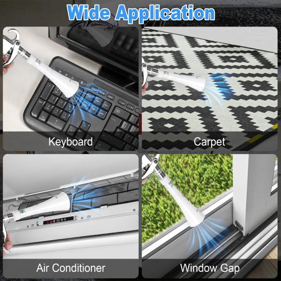 Воздуходувка для чистки автомобиля с трубчатой насадкой, сушилка высокого давления для поверхностей, эффективное оборудование для чистки салона