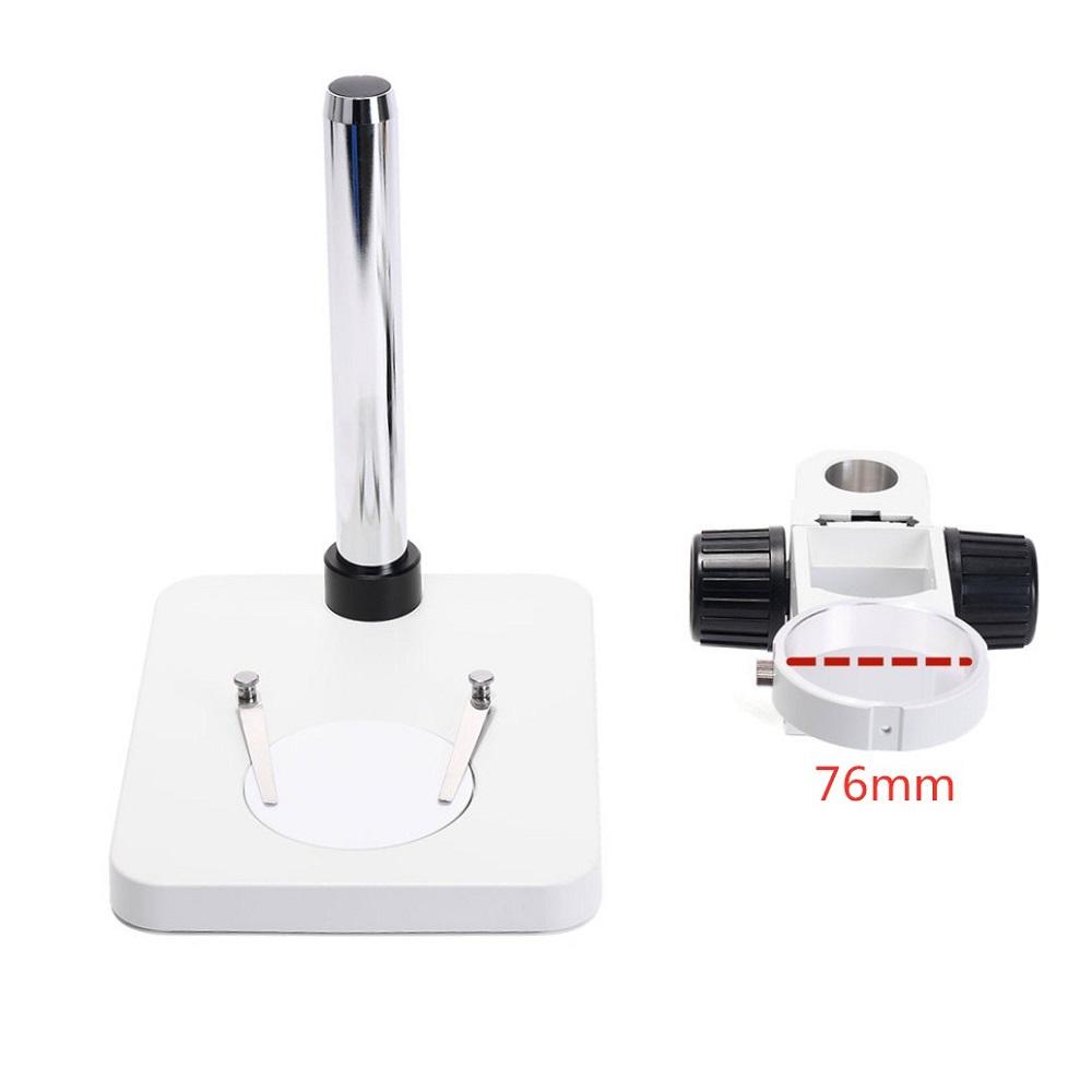 Новая регулируемая профессиональная металлическая настольная подставка Универсальный кронштейн-подставка для стереомикроскопа с 76-миллиметровым фокусировочным кронштейном для ЛАБ