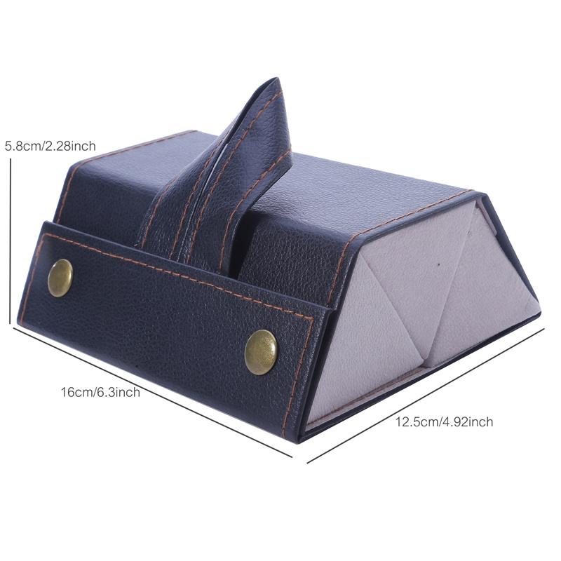 Портативный складной органайзер для очков с 3/5 отделениями для путешествий, солнцезащитные очки из искусственной кожи