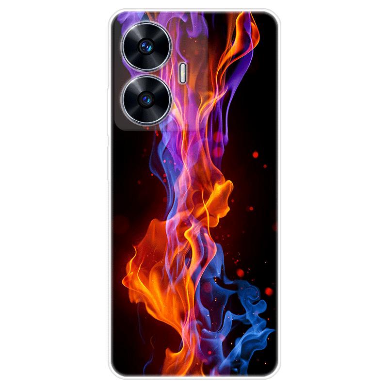 Для Realme C55 C55 RealmeC55 RMX3710 чехол Мягкая силиконовая задняя крышка модный чехол для телефона с героями мультфильмов