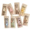 5Pcs Baby Hair Pins for Girls Gift Korean Bear Bunny Kids Hair Accessory Bows Flower Princess Children Girl Hairclip