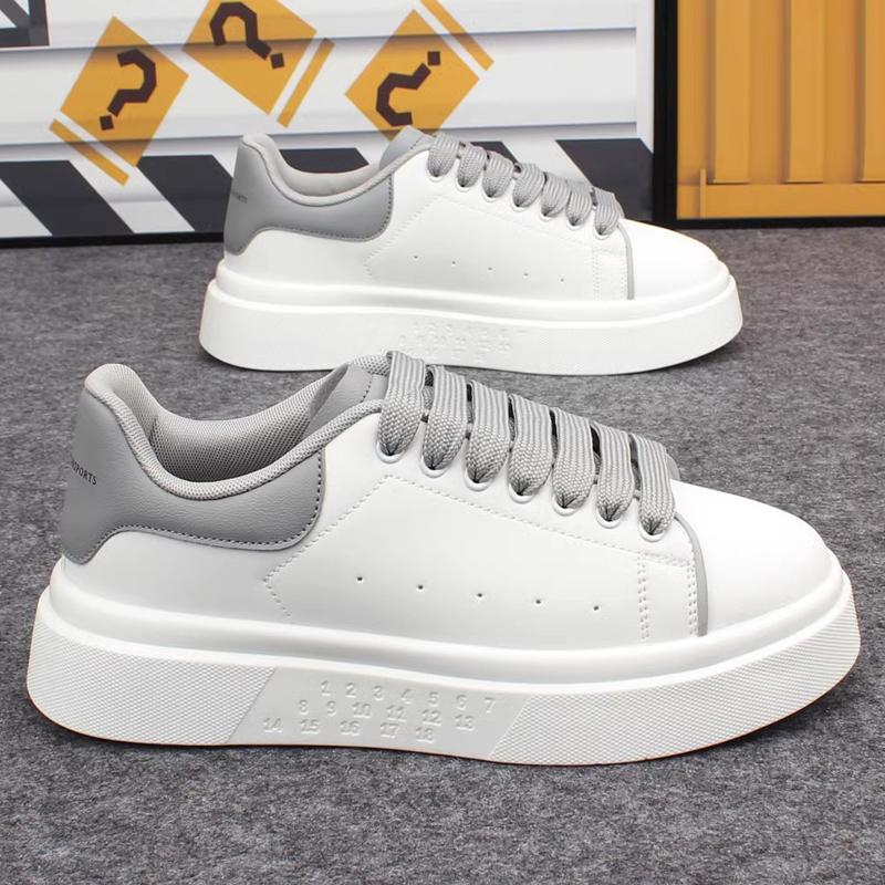 Brand Men's and Women's White Shoes 2024 Autumn Sports and Casual Shoes Fashionable Versatile Sneakers Men's Sports Tennis Shoes